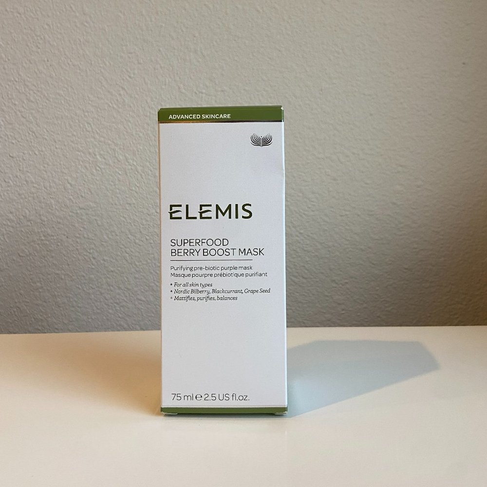 NWT Elemis Superfood Berry Boost Mask